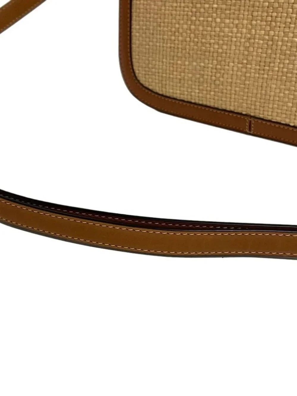 CELINE Classic Medium 189172CBS.02NT Natural Tan Raffia Calf Shoulder Bag